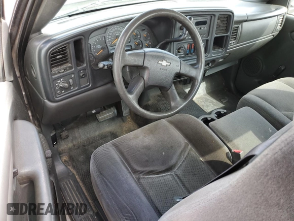 2006 Chevrolet Silverado 1500 Work Truck with VIN 3GCEC14X66G219267, listed as a Copart auction lot 55697215 with Not Provided miles and Clean Title. Bid and sale history available at DreamBid. Image 8.