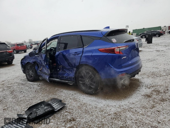 2019 Acura RDX w/A-Spec Pkg with VIN 5J8TC2H62KL026322, listed as a Copart auction lot 44932315 with 95,883 mi miles and Salvage title. Bid and sale history available at DreamBid. Image 2.