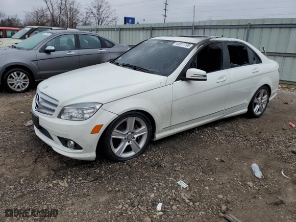 2010 Mercedes-Benz C-Class C 300 Sport with VIN WDDGF8BB8AR086901, listed as a Copart auction lot 44911795 with NaN miles and Salvage Title. Bid and sale history available at carsss.com. Image 1.