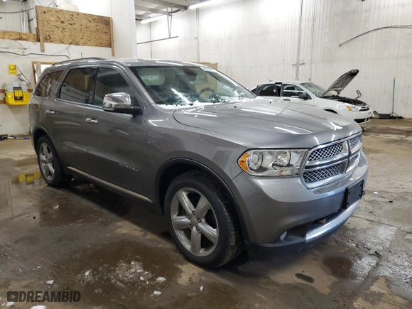 2012 Dodge Durango Citadel with VIN 1C4SDJET8CC282929, listed as a Copart auction lot 48181845 with 199,938 mi miles and Clean Title. Bid and sale history available at carsss.com. Image 4.