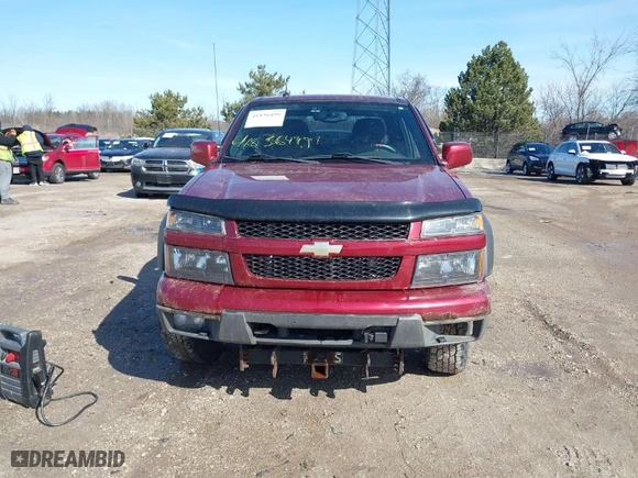 2011 Chevrolet Colorado LT w/1LT with VIN 1GCHTCFE7B8129582, listed as a IAAI auction lot 41836499 with 189,425 mi miles. Bid and sale history available at carsss.com. Image 12.