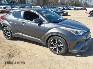 2018 Toyota C-HR XLE with VIN NMTKHMBXXJR021230, listed as a IAAI auction lot 41684693 with 157,438 mi miles and . Bid and sale history available at DreamBid. Image 1.