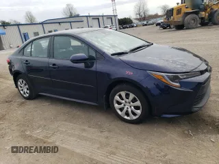 2024 Toyota Corolla LE with VIN 5YFB4MDE5RP161389, listed as a Copart auction lot 52767725 with 12,939 mi miles and Salvage Title. Bid and sale history available at carsss.com. Image 4.