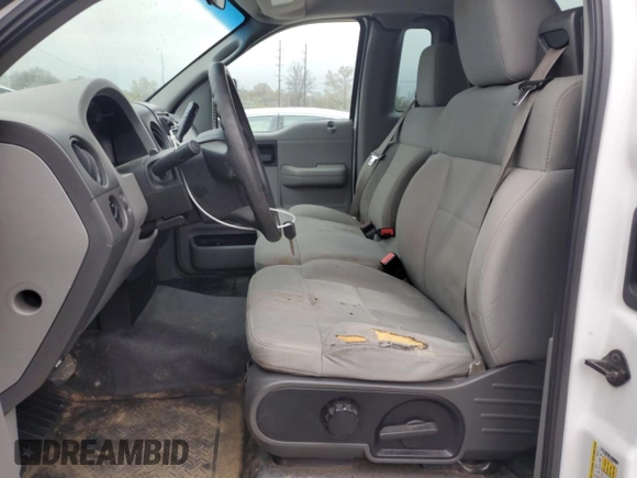 2008 Ford F-150 XL with VIN 1FTRF12268KB54772, listed as a Copart auction lot 52287165 with 168,227 mi miles and Non repairable. Bid and sale history available at DreamBid. Image 7.