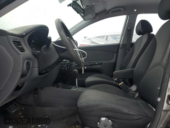 2010 Kia Rio with VIN KNADH4B33A6617736, listed as a Copart auction lot 45469215 with 233,539 mi miles and Clean Title. Bid and sale history available at DreamBid. Image 7.