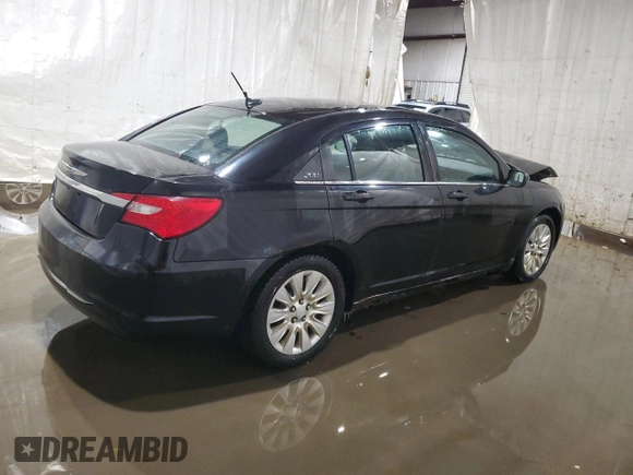2011 Chrysler 200 LX with VIN 1C3BC4FB6BN566772, listed as a Copart auction lot 45026305 with 212,306 mi miles and Salvage Title. Bid and sale history available at carsss.com. Image 3.