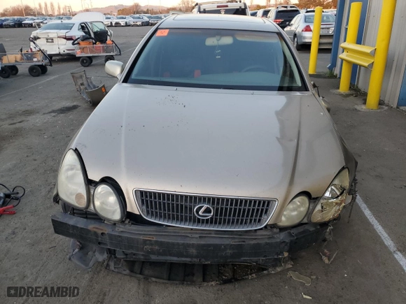 1998 Lexus GS 300 Luxury Perform Sdn with VIN JT8BD68S6W0044128, listed as a Copart auction lot 42839255 with 268,315 mi miles and Salvage Title. Bid and sale history available at carsss.com. Image 5.