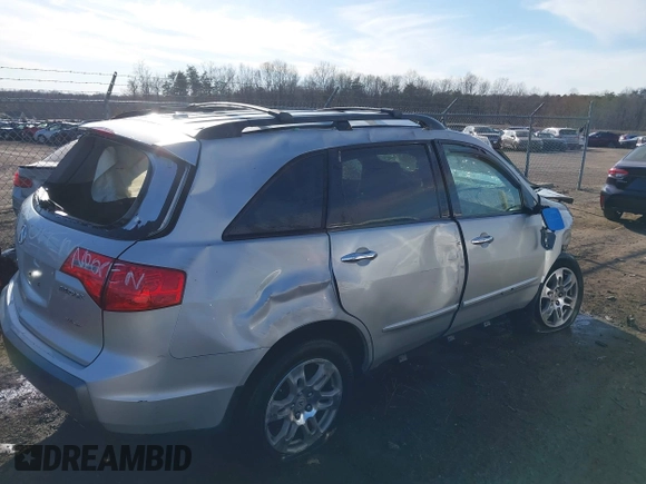 2009 Acura MDX with VIN 2HNYD28209H520520, listed as a IAAI auction lot 41674729 with 1 mi miles. Bid and sale history available at carsss.com. Image 4.