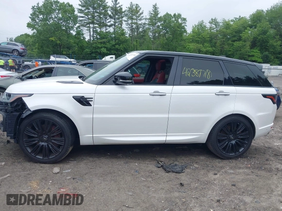 2021 Land Rover Range Rover Sport Autobiography z VIN SALWV2SE9MA754605, wystawiony jako IAAI lot #42387718 z przebiegiem 70 682 mil mil oraz . Historia ofert i sprzedaży dostępna na DreamBid. Obrazek 14.