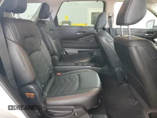 2023 Nissan Pathfinder Platinum with VIN 5N1DR3DK9PC208581, listed as a Copart auction lot 60142655 with 41,442 mi miles and Salvage title. Bid and sale history available at DreamBid. Image 11.