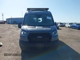 2023 Ford Transit Passenger XL with VIN 1FBAX9CG3PKB41256, listed as a IAAI auction lot 41967907 with 4,743 mi miles and . Bid and sale history available at DreamBid. Image 13.