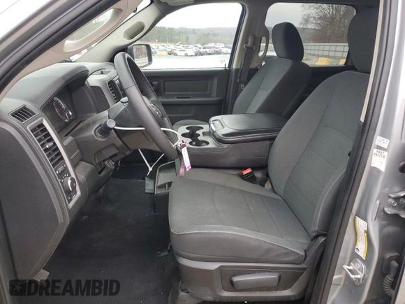 2021 Ram 1500 Tradesman z VIN 3C6RR6KT8MG714023, wystawiony jako Copart lot #44616745 z przebiegiem 59 777 mil mil oraz Szkoda całkowita • Salvage title. Historia ofert i sprzedaży dostępna na DreamBid. Obrazek 7.