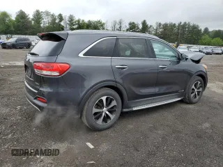 2017 Kia Sorento EX with VIN 5XYPHDA55HG230969, listed as a Copart auction lot 57320195 with 140,663 mi miles and Salvage title. Bid and sale history available at DreamBid. Image 3.