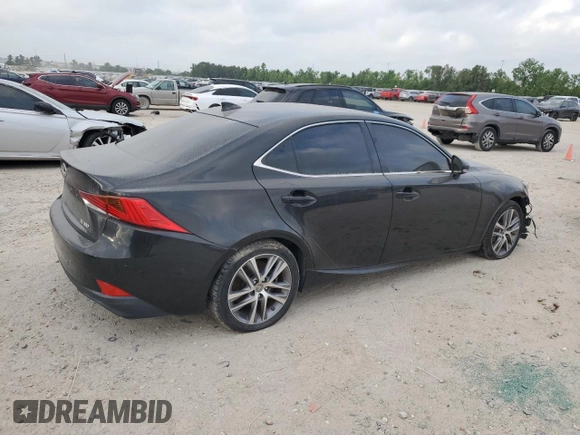 2019 Lexus IS with VIN JTHBA1D23K5092328, listed as a Copart auction lot 53528815 with 34,245 mi miles and Salvage Title. Bid and sale history available at carsss.com. Image 3.