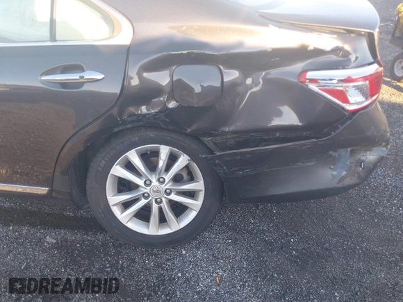 2011 Lexus ES with VIN JTHBK1EG2B2472155, listed as a IAAI auction lot 40962743 with 134,227 mi miles. Bid and sale history available at carsss.com. Image 6.