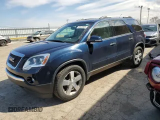 2011 GMC Acadia SLT2 with VIN 1GKKRSED9BJ405362, listed as a Copart auction lot 50122025 with 83,268 mi miles and Salvage title. Bid and sale history available at DreamBid. Image 1.