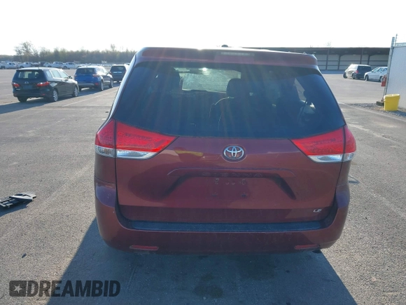 2012 Toyota Sienna with VIN 5TDKA3DC0CS013845, listed as a IAAI auction lot 42010389 with 209,272 mi miles and . Bid and sale history available at DreamBid. Image 17.