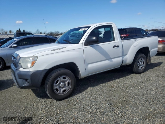 2014 Toyota Tacoma with VIN 5TFNX4CN7EX032491, listed as a Copart auction lot 47417125 with 114,318 mi miles and Salvage Title. Bid and sale history available at carsss.com. Image 1.