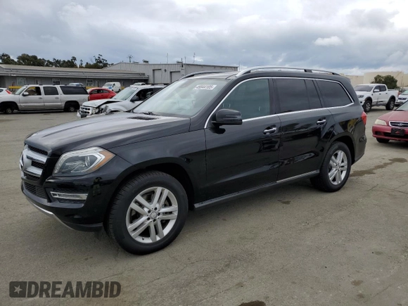 2015 Mercedes-Benz GL-Class GL 450 with VIN 4JGDF6EE9FA475149, listed as a Copart auction lot 48844105 with 187,362 mi miles and Clean Title. Bid and sale history available at carsss.com. Image 1.