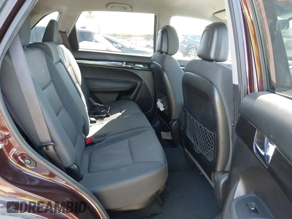 2012 Kia Sorento LX with VIN 5XYKT4A27CG280165, listed as a IAAI auction lot 41851408 with 119,218 mi miles. Bid and sale history available at carsss.com. Image 8.