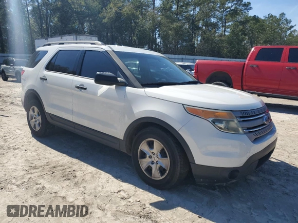 2011 Ford Explorer with VIN 1FMHK7B8XBGA71575, listed as a Copart auction lot 46159895 with 265,126 mi miles and Salvage title. Bid and sale history available at DreamBid. Image 4.
