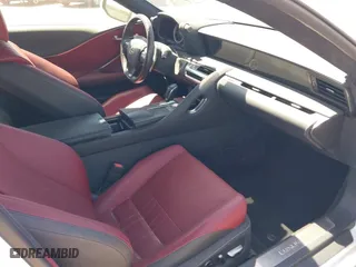2018 Lexus LC with VIN JTHHP5AY4JA001016, listed as a IAAI auction lot 41644661 with 1 mi miles. Bid and sale history available at carsss.com. Image 5.