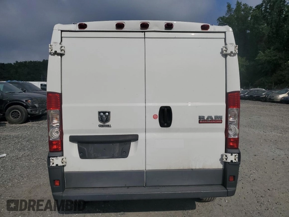 2017 Ram ProMaster Cargo with VIN 3C6TRVAG0HE502979, listed as a Copart auction lot 73061164 with 170,124 mi miles and Clean Title. Bid and sale history available at DreamBid. Image 6.