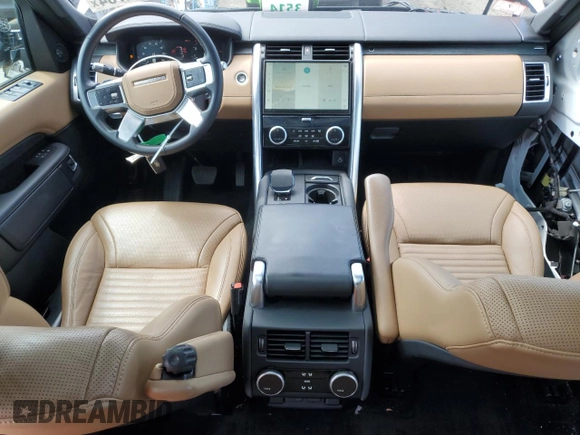 2022 Land Rover Discovery S with VIN SALRJ2EXXN2460941, listed as a Copart auction lot 57112734 with 35,397 mi miles and Salvage Title. Bid and sale history available at carsss.com. Image 8.