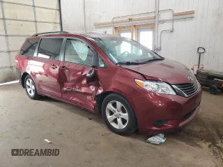 2011 Toyota Sienna LE AAS with VIN 5TDKK3DC4BS127181, listed as a Copart auction lot 59015195 with 170,677 mi miles and Salvage title. Bid and sale history available at DreamBid. Image 4.