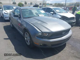 2012 Ford Mustang V6 Premium with VIN 1ZVBP8AM8C5265077, listed as a IAAI auction lot 41899887 with 139,915 mi miles. Bid and sale history available at carsss.com. Image 14.