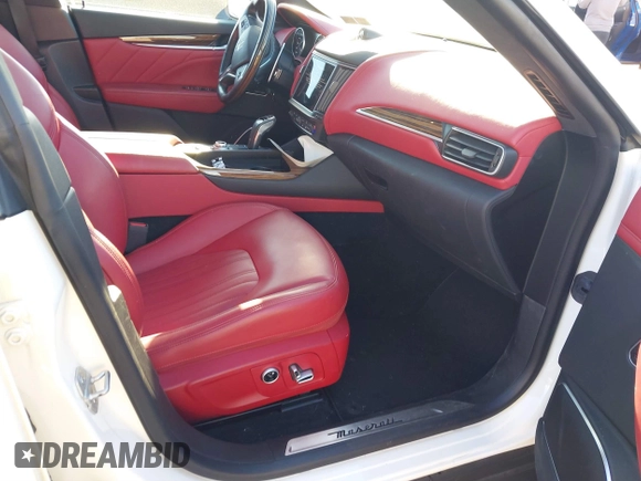 2021 Maserati Levante S with VIN ZN661YUL3MX378092, listed as a IAAI auction lot 40748646 with 43,199 mi miles. Bid and sale history available at carsss.com. Image 5.