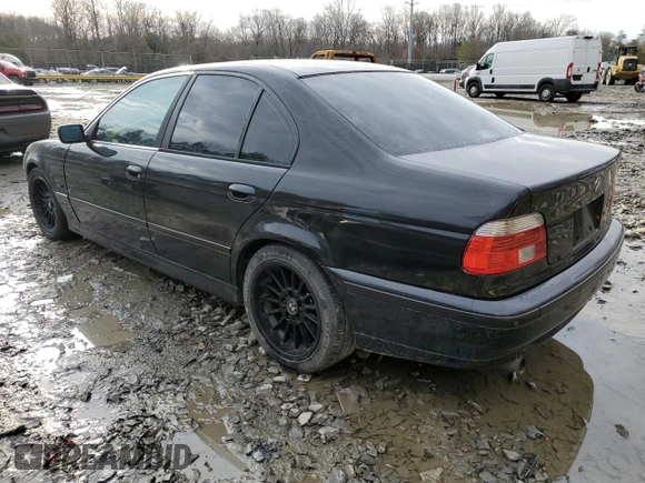1999 BMW 5 Series 540i with VIN WBADN5339XGC92075, listed as a Copart auction lot 42687555 with 192,637 mi miles and Salvage Title. Bid and sale history available at carsss.com. Image 2.