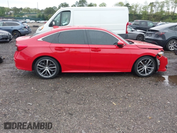 2022 Honda Civic Touring z VIN 2HGFE1F99NH316766, wystawiony jako IAAI lot #42198474 z przebiegiem 49 368 mil mil oraz . Historia ofert i sprzedaży dostępna na DreamBid. Obrazek 13.