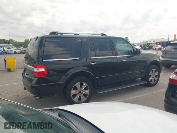 2015 Ford Expedition Platinum with VIN 1FMJU1MT5FEF12993, listed as a IAAI auction lot 42307733 with 135,511 mi miles and . Bid and sale history available at DreamBid. Image 13.