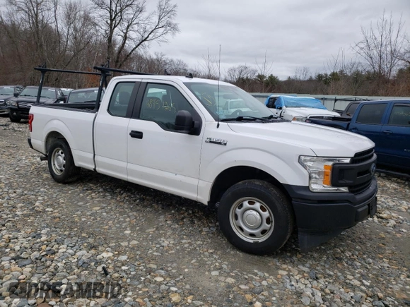 2020 Ford F-150 XL z VIN 1FTEX1CP1LKE53603, wystawiony jako Copart lot #48457265 z przebiegiem 92 765 mil mil oraz Szkoda całkowita • Salvage title. Historia ofert i sprzedaży dostępna na DreamBid. Obrazek 4.
