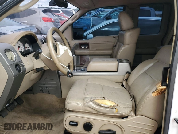 2006 Ford F-150 XLT with VIN 1FTPX14516FA62180, listed as a Copart auction lot 57464285 with 243,375 mi miles and Clean title. Bid and sale history available at DreamBid. Image 7.