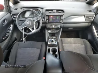 2021 Nissan LEAF SV with VIN 1N4AZ1CV8MC553173, listed as a Copart auction lot 68768674 with 18,082 mi miles and Non repairable. Bid and sale history available at DreamBid. Image 8.