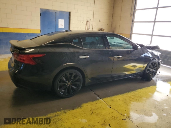 2018 Nissan Maxima SR with VIN 1N4AA6AP7JC388396, listed as a Copart auction lot 77126144 with 78,771 mi miles and Clean Title. Bid and sale history available at carsss.com. Image 3.