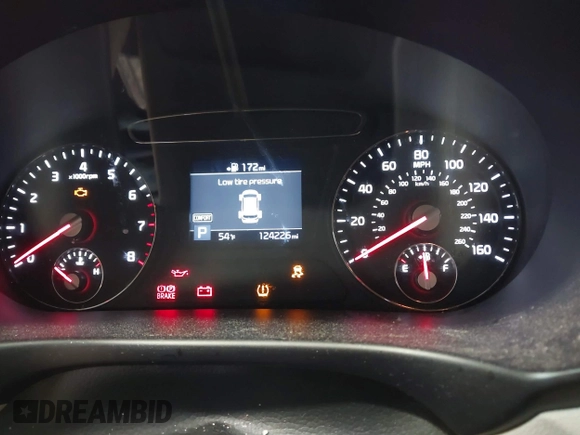 2019 Kia Sorento L with VIN 5XYPG4A34KG548624, listed as a IAAI auction lot 42020831 with 124,226 mi miles. Bid and sale history available at carsss.com. Image 7.