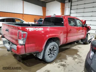 2021 Toyota Tacoma 4WD SR5 with VIN 5TFDZ5BN1MX065305, listed as a Copart auction lot 44773735 with 55,428 mi miles and Non Repairable. Bid and sale history available at carsss.com. Image 3.