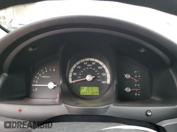2005 Kia Sportage LX with VIN KNDJF723057062113, listed as a Copart auction lot 66630164 with 129,715 mi miles and Salvage Title. Bid and sale history available at carsss.com. Image 9.