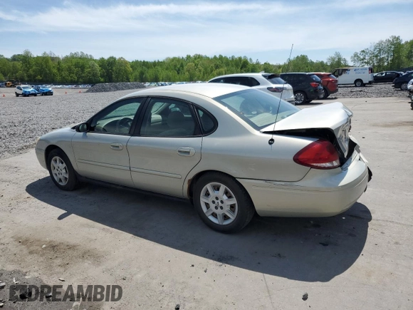 2007 Ford Taurus SE with VIN 1FAFP53U97A112369, listed as a Copart auction lot 56670245 with 95,855 mi miles and Salvage title. Bid and sale history available at DreamBid. Image 2.