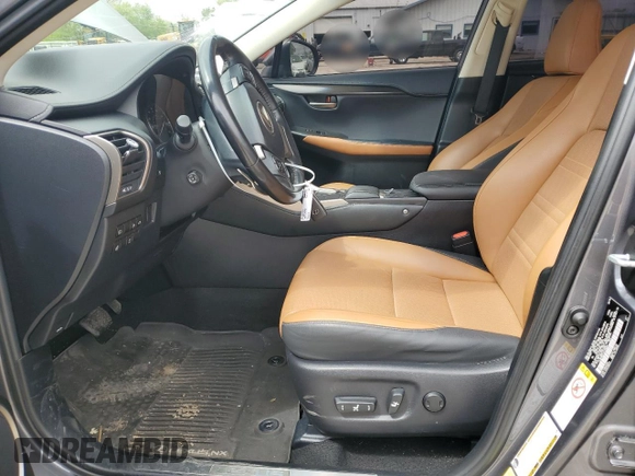 2018 Lexus NX 300 z VIN JTJBARBZ1J2172028, wystawiony jako Copart lot #55750525 z przebiegiem 67 778 mil mil oraz Szkoda całkowita • Salvage title. Historia ofert i sprzedaży dostępna na DreamBid. Obrazek 7.