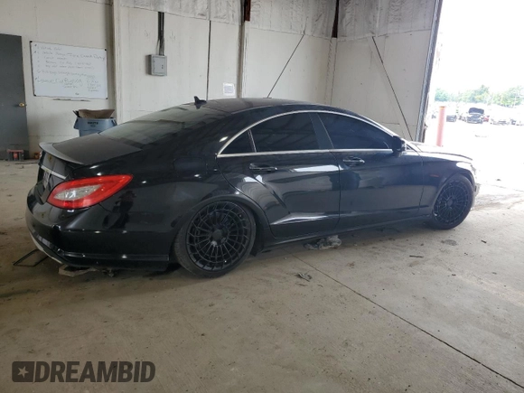 2014 Mercedes-Benz CLS 550 with VIN WDDLJ7DB3EA117402, listed as a Copart auction lot 63158185 with 146,038 mi miles and Clean title. Bid and sale history available at DreamBid. Image 3.