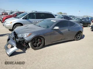2015 Hyundai Genesis Coupe Ultimate z VIN KMHHU6KJ8FU130377, wystawiony jako Copart lot #55482185 z przebiegiem 88 297 mil mil oraz Szkoda całkowita • Salvage title. Historia ofert i sprzedaży dostępna na DreamBid. Obrazek 1.