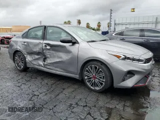 2024 Kia Forte GT with VIN 3KPF44AC9RE729360, listed as a Copart auction lot 44083615 with 10,662 mi miles and Salvage Title. Bid and sale history available at carsss.com. Image 4.