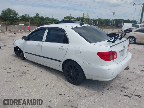 2005 Toyota Corolla CE with VIN 2T1BR32E25C347948, listed as a IAAI auction lot 42104291 with 167,699 mi miles and . Bid and sale history available at DreamBid. Image 3.