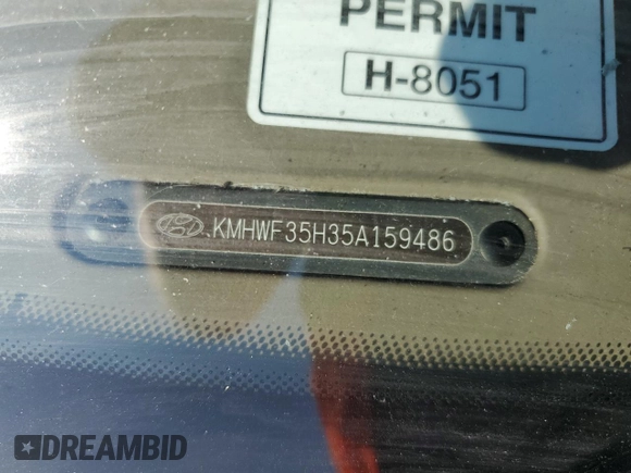 2005 Hyundai Sonata GLS with VIN KMHWF35H35A159486, listed as a Copart auction lot 80469424 with 170,249 mi miles and Salvage Title. Bid and sale history available at carsss.com. Image 12.