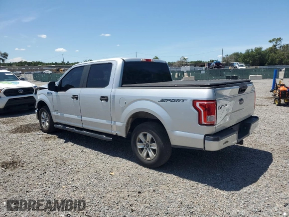 2016 Ford F-150 XL with VIN 1FTEW1CP0GKF41082, listed as a Copart auction lot 62001965 with 205,027 mi miles and Salvage title. Bid and sale history available at DreamBid. Image 2.