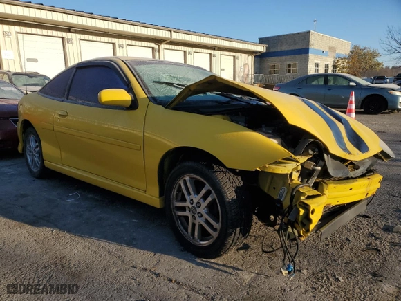 2005 Chevrolet Cavalier LS Sport with VIN 1G1JH12F557156711, listed as a Copart auction lot 83771174 with 65,032 mi miles and Salvage Title. Bid and sale history available at carsss.com. Image 4.